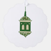 Islamitisch Mawlid un Nabi Ornament met Envelop (Achterkant)