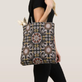 Islamitisch medaillon: mooi textielpatroon. tote bag (Dichtbij)