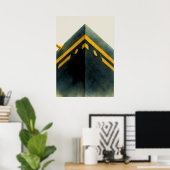 Islamitisch Mekka Poster (Thuiskantoor)