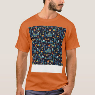 Islamitisch Naadloos Patroon Arabisch Mozaïek Maro T-shirt
