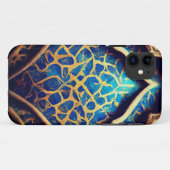 Islamitisch ontwerp Case-Mate iPhone case (Achterkant (horizontaal))