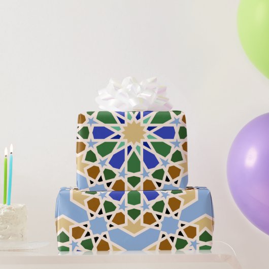 Islamitisch patroon achtergrond cadeaupapier (Feestgeschenken)