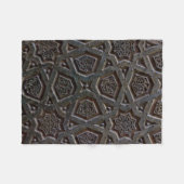 Islamitisch Patroon Fleece Deken (Voorkant (Horizontaal))