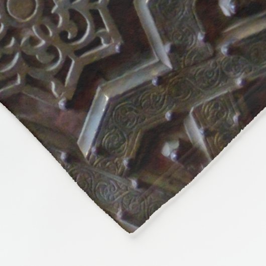 Islamitisch Patroon Fleece Deken (Hoek)