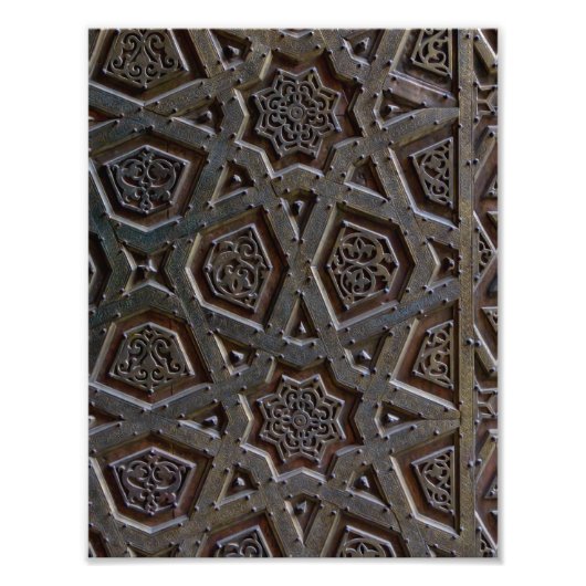 Islamitisch Patroon Foto Afdruk (Voorkant)