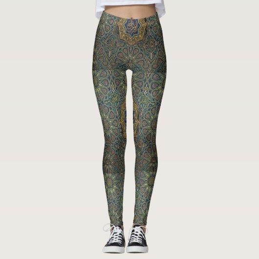 Islamitisch patroon leggings (Voorkant)