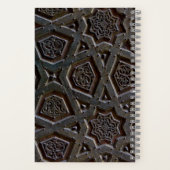 Islamitisch patroon notitieboek (Achterkant)