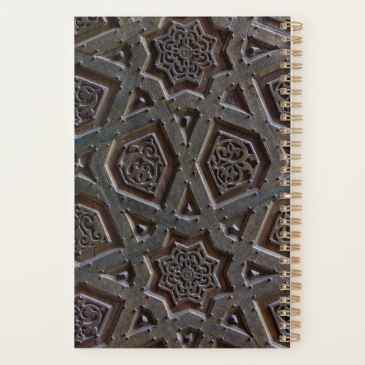 Islamitisch Patroon Planner (Achterkant)