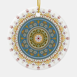  islamitisch patroonontwerp keramisch ornament