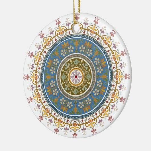 islamitisch patroonontwerp keramisch ornament (Links)