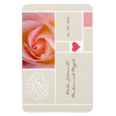 Islamitisch roos koran bruiloft koran opslaan de d magneet (Verticaal)