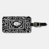 Islamitisch symbool bagagelabel (Voorkant horizontaal)