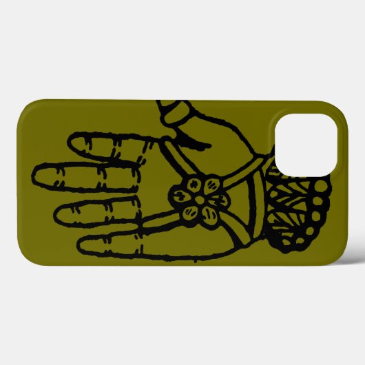 Islamitisch symbool: Hamsa Case-Mate iPhone Case (Achterkant (horizontaal))