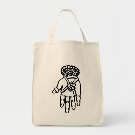 Islamitisch symbool: Hamsa Tote Bag (Voorkant)