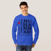 Islamitisch T-shirt Moslim Kleding Halal Bescheide (Voorkant volledig)