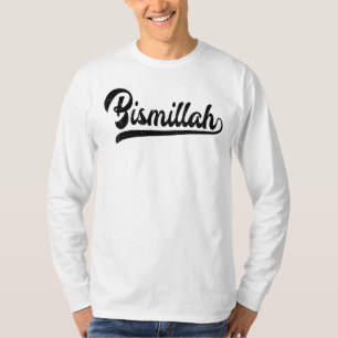 Islamitisch teken Bismillah lange mouw T-shirt
