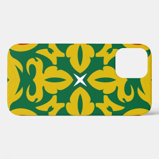 Islamitisch traditioneel patroon. Afdrukontwerp vo Case-Mate iPhone Case (Achterkant (horizontaal))