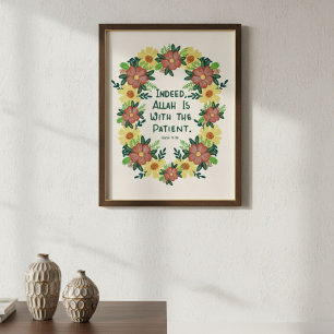 Islamitische Allah Koran Muur Kunst Poster