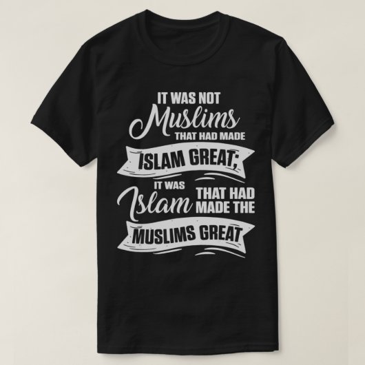 Islamitische Allah Religieuze Moskee Quran Ramadan T-shirt (Design voorkant)