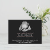 Islamitische Aqeeqah zwarte fotomeisje islam Kaart (Staand voorkant)