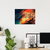 Islamitische Art Arabisch Calligrafie / Quran Al-I Poster (Thuiskantoor)