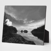 Islamitische baai fotoplaat (Zijkant)