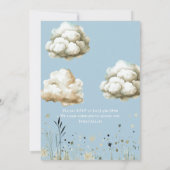 Islamitische baby boy Aqiqah uitnodiging (Achterkant)