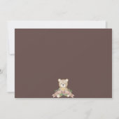 Islamitische Baby Foto Aankondiging (Achterkant)