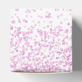 Islamitische baby meisje bloemengeboorte bedankdoosjes (Bovenkant)