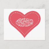 Islamitische Bismillah houdt van hart Moslim kalli Briefkaart (Voorkant)