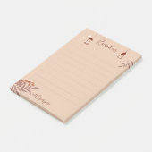 Islamitische Boho Ramadan Post-it® Notes (Schuin)