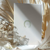 Islamitische bruiloft Art Nouveau Moslim Huwelijk Kaart