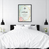 Islamitische bruiloft Welkom Acryl Teken - Goud Li Acryl Bord