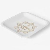 Islamitische Decoratie Ramadan Kareem Papieren Bordje (Gebogen)