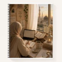 Islamitische Deen & Dunya Spiraal Notebook