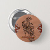 Islamitische Design Ronde Button 5,7 Cm (Voorkant /achterkant)