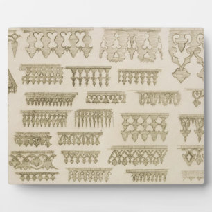 Islamitische design voor cornice, balkon en mashra fotoplaat