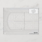 Islamitische Doors Briefkaart (Achterkant)