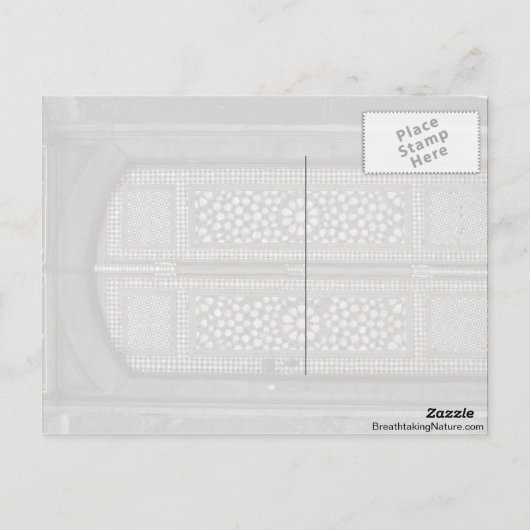 Islamitische Doors Briefkaart (Achterkant)