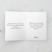 Islamitische  dua gefeliciteerd trouwkaart kaart (Binnen)