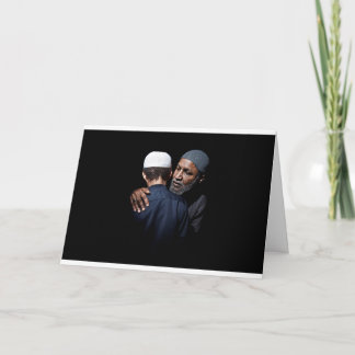 Islamitische Eid-kaart geïnspireerd door Soera Luq Feestdagen Kaart