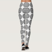 Islamitische geometrische kleding leggings (Achterkant)
