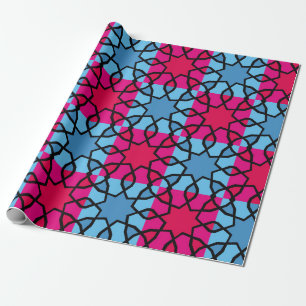 Islamitische geometrische motieven, die erg mooi z cadeaupapier