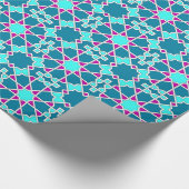 Islamitische geometrische patronen cadeaupapier (Hoek)