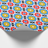 Islamitische geometrische patronen cadeaupapier (Hoek)