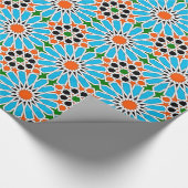 Islamitische geometrische patronen cadeaupapier (Hoek)