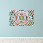 Islamitische geometrische patronen canvas afdruk (Insitu (Houten vloer))