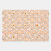Islamitische geometrische patronen inpakpapier vel (Voorkant 2)