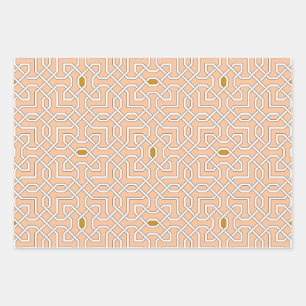 Islamitische geometrische patronen inpakpapier vel