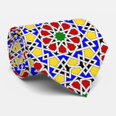 Islamitische geometrische patronen stropdas (Opgerold)